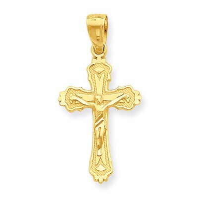 Crucifix Pendant 10k Gold 10C1069, MPN: 10C1069, 886774019321