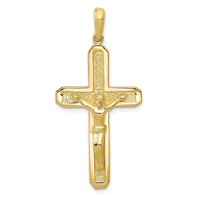 Crucifix Pendant 10k Gold Polished 10C1984, MPN: 10C1984,