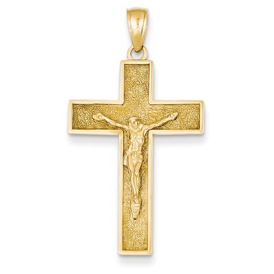 Crucifix Pendant 14k Gold C3897, MPN: C3897, 637218037605