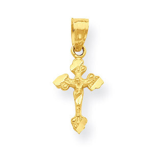 Tiny Crucifix Pendant 10k Gold 10C1309, MPN: 10C1309, 886774021720