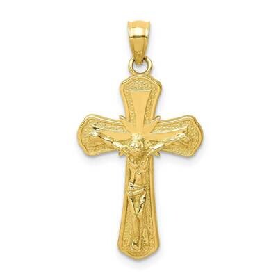 Polished &amp; Textured Crucifix Pendant 10k Gold 10C1373, MPN: 10C1373, 883957740379