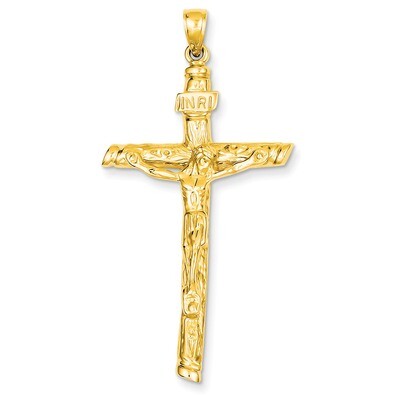 INRI Crucifix Pendant 14k Gold K5061, MPN: K5061, 637218163410