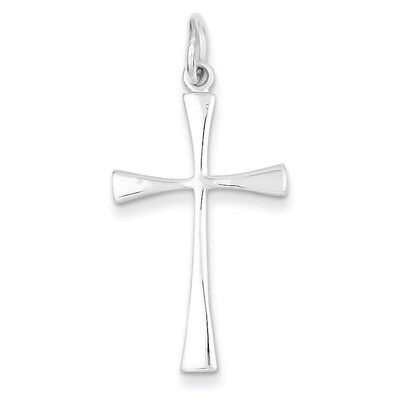 Cross Charm Sterling Silver QC2842, MPN: QC2842, 883957581675