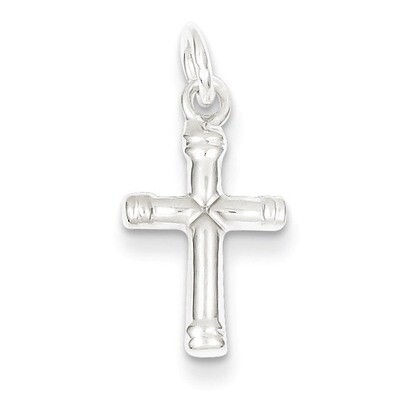 Cross Charm Sterling Silver QC4273, MPN: QC4273, 883957910598