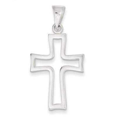 Cross Charm Sterling Silver QC7923, MPN: QC7923, 883957571225