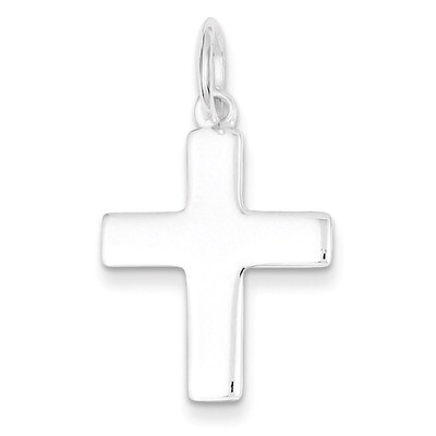 Latin Cross Charm Sterling Silver QP1139, MPN: QP1139, 883957957876