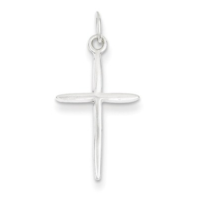 Passion Cross Charm Sterling Silver QC6665, MPN: QC6665, 883957583693