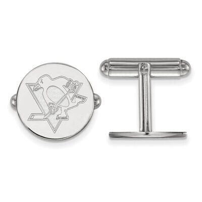 Pittsburh Penguins Cufflinkss Sterling Silver SS012PEN, MPN: SS012PEN, 886774746869