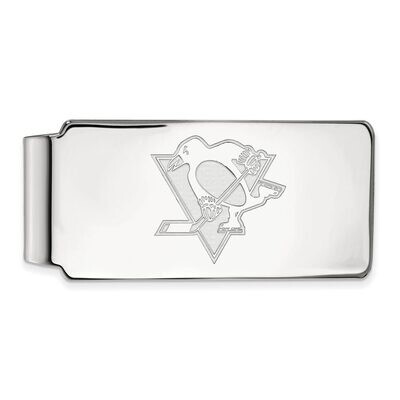 Pittsburh Penguins Money Clip Sterling Silver SS022PEN, MPN: SS022PEN, 886774747941