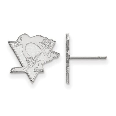 Pittsburh Penguins Small Post Earring 14k White Gold 4W009PEN, MPN: 4W009PEN, 886774836829