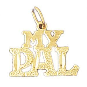 Dazzlers Jewelry My Pal Pendant Necklace Charm Bracelet in Yellow, White or Rose Gold 10112, MPN: D…