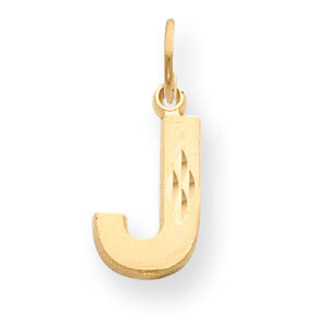 Initial J Charm 14k Gold C566J, MPN: C566J, 883957860916
