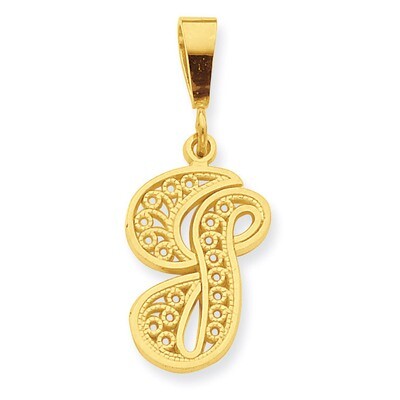Initial J Charm 10k Gold 10C242/J, MPN: 10C242/J, 883957392448