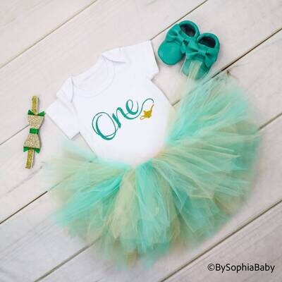 ONE Birthday Outfit Baby Jasmine Outfit Baby Girl First Birthday Outfit Aladdin One birthday outfit…