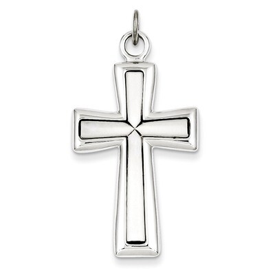 Latin Cross Pendant Sterling Silver QC3217, MPN: QC3217, 886774107332
