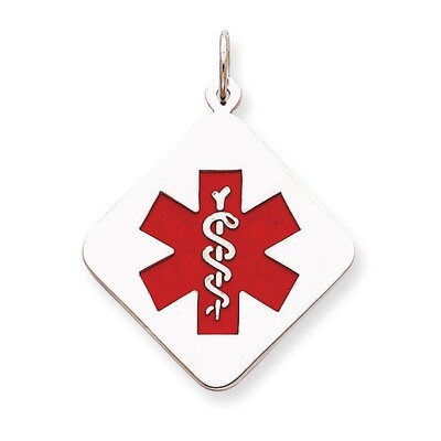 Medical Jewelry Pendant Sterling Silver XSM69, MPN: XSM69, 883957274874