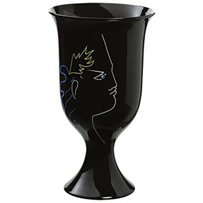 Raynaud Jean Cocteau Footed Vase Black 0659-33-609035, MPN: 0659-33-609035, 3660006747476