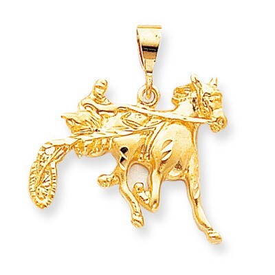 HORSE RACING CHARM 10k Gold 10C891, MPN: 10C891, 883957430072