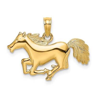 Running Horse Charm 14k Gold K6591, MPN: K6591, 637218089727