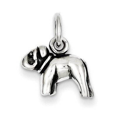 Dog Charm Sterling Silver QC4094, MPN: QC4094, 883957909523