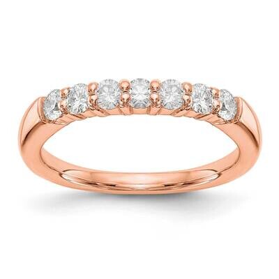 7-Stone Diamond Band 14k Rose Gold RM3187B-025-RAA, MPN: RM3187B-080-RAA,