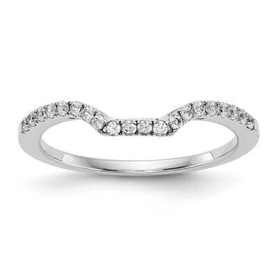 Diamond Wedding Band 14k White Gold RM2337B-020-WAA, MPN: RM2337B-020-WAA, 191101807862