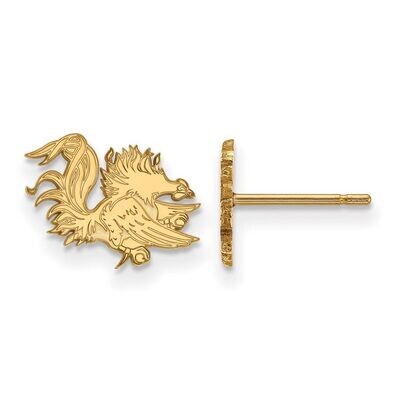 University of South Carolina x-Small Post Earring Gold-plated Silver GP049USO, MPN: GP049USO, 88677…