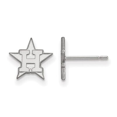 Houston Astros x-Small Post Earring 10k White Gold 1W014AST, MPN: 1W014AST, 886774779843