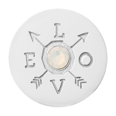 Nikki Lissoni Show Me Your Love Silver-Plated 33mm Coin C1589SM, MPN: C1589SM, 8719075300381