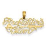 Firefighter&#39;s Mom Pendant 14k Gold K919, MPN: K919, 637218029983