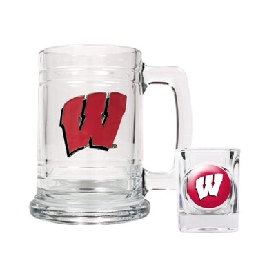 University of Wisconsin Shot Glass and Mug Set GC2008, MPN: GC2008, 89006511857