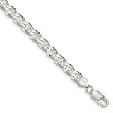 8 Inch 7.4mm Flat Anchor Chain Sterling Silver QFAN200-8, MPN: QFAN200-8, 883957970349