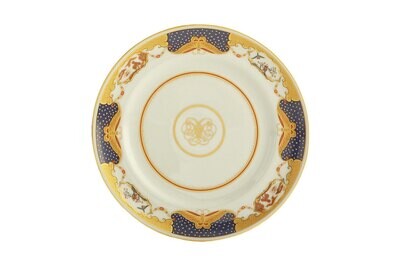 Mottahedeh Golden Butterfly Dessert Plate M29C, MPN: M29C,