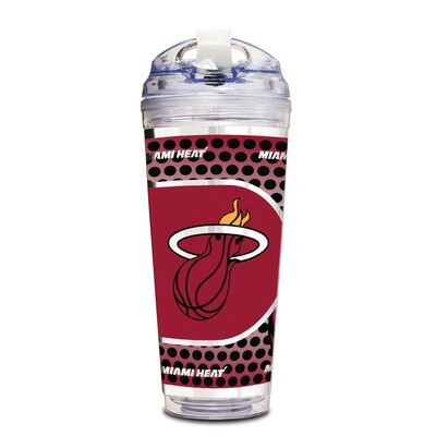 NBA Miami Heat 24 oz Double Wall Acrylic Tumbler GC6648, MPN: GC6648,