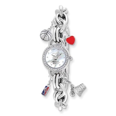Miami Heat Charm Watch Ladies XWL866, MPN: XWL866, 846043105025