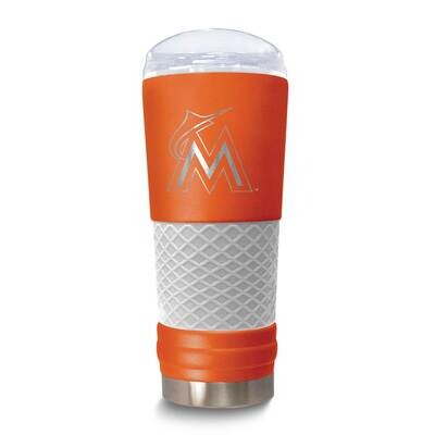 MLB Miami Marlins Stainless Draft Tumbler GM26116-MIN, MPN: GM26116-MIN, 737538042560