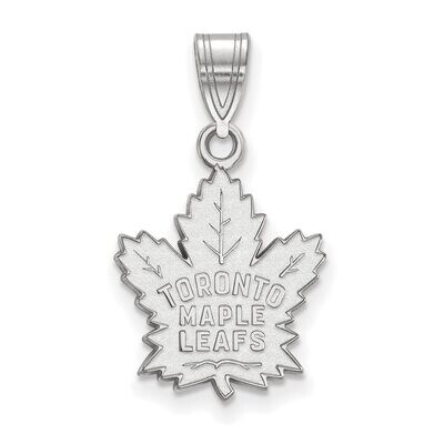 Toronto Maple Leafs Medium Pendant Sterling Silver SS003MLE, MPN: SS003MLE, 886774745138
