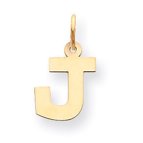 Small Block Initial J Charm 14k Gold YC664J, MPN: YC664J, 883957972848
