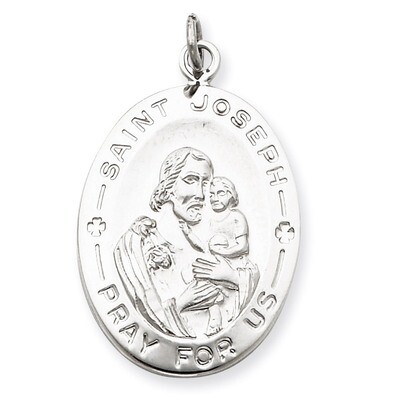 Saint Joseph Medal Sterling Silver QC3599, MPN: QC3599, 883957283647