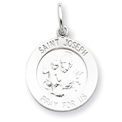 Saint Joseph Medal Sterling Silver QC5681, MPN: QC5681, 191101183577