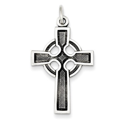 Celtic Cross Charm Sterling Silver QC450, MPN: QC450, 883957574981