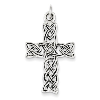 Celtic Cross Pendant Sterling Silver Antiqued QC3277, MPN: QC3277, 883957267838