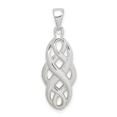 Celtic Pendant Sterling Silver Polished QC9557, MPN: QC9557, 886774116334