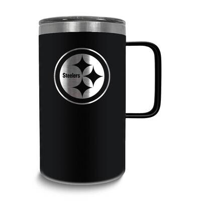 NFL Pittsburgh Steelers Stainless Steel Hustle Mug GM26109-STE, MPN: GM26109-STE, 195568065766