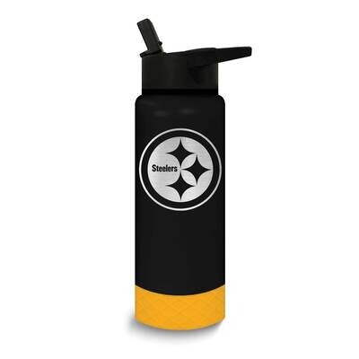 NFL Pittsburgh Steelers Stainless JR Water Bottle GM26113-STE, MPN: GM26113-STE, 195568032812