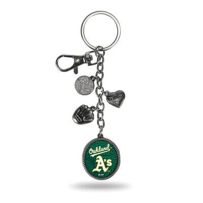 MLB Oakland Athletics Sparo Charm Key Ring GC6906, MPN: GC6906, 767345693051