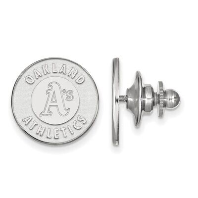 Oakland Athletics Lapel Pin 14k White Gold 4W007ATH, MPN: 4W007ATH, 886774833798