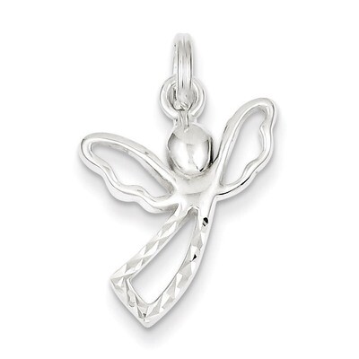 Angel Pendant Sterling Silver QC7382, MPN: QC7382, 883957542553