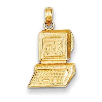 Computer Wiz Charm 14k Gold K4942, MPN: K4942, 637218014781