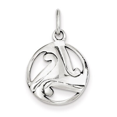 Sterling Silver Celtic Charm QC4714
